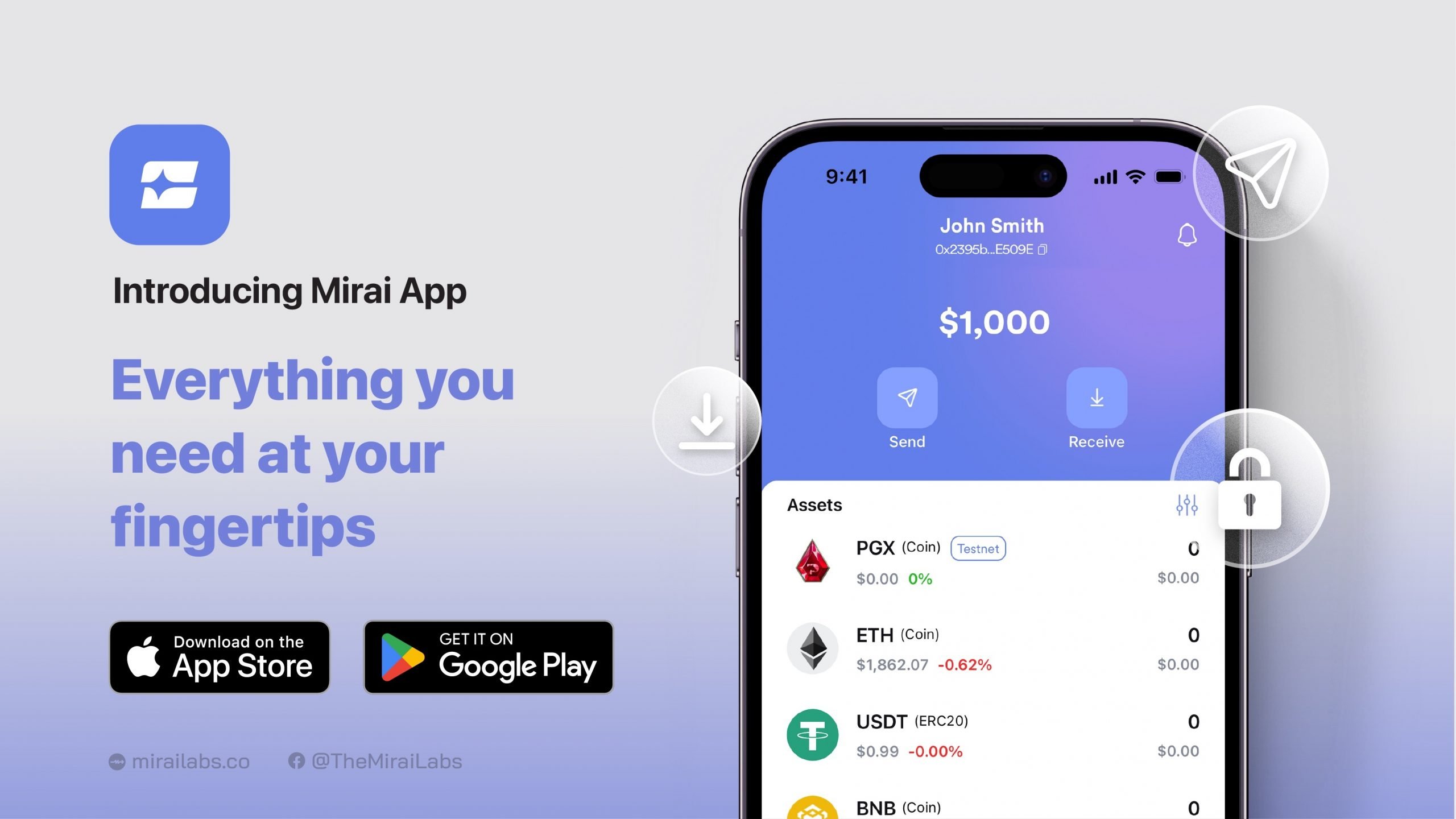 Introducing the Mirai App